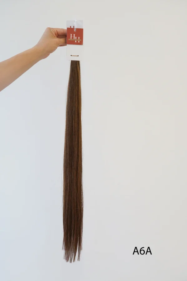 100% Human Hair Extension - Golden Brown