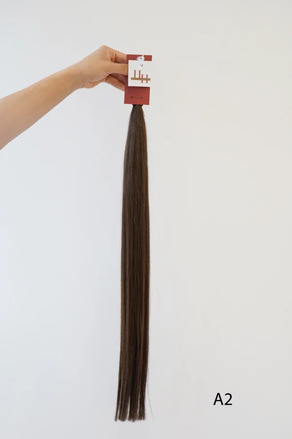 100% Human Hair Extension - Chocolate Brown