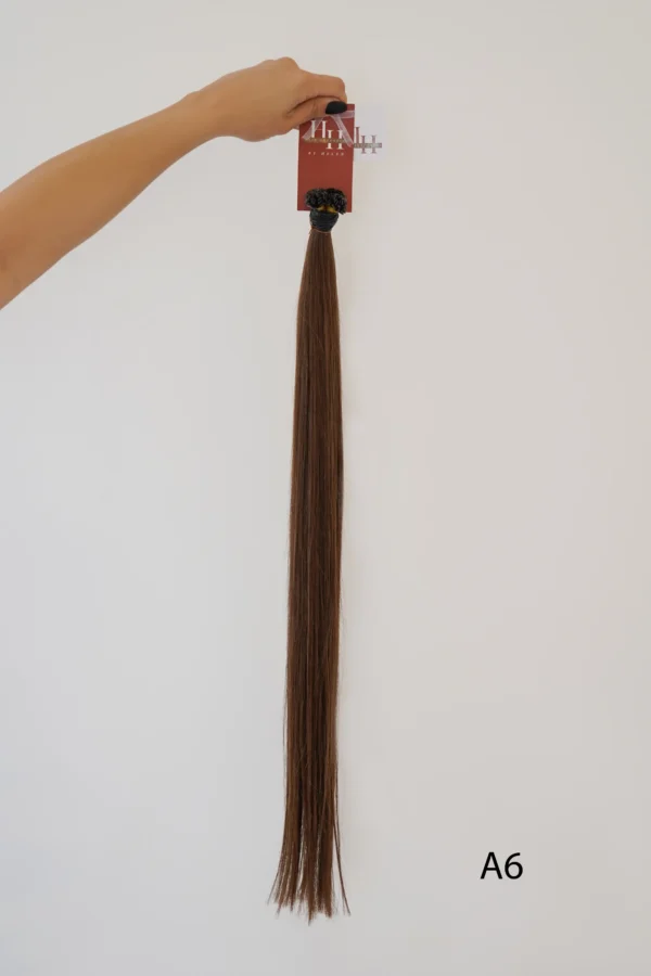Natural Brown Natural Hair Extensions - 100% Remy Hair